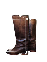 Isabel Marant Ombre Taupe Leather Riding Boots