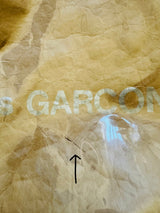 Comme de Garçons PVC Logo Shopper Tote Bag
