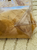 Comme de Garçons PVC Logo Shopper Tote Bag