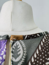 Dollyrockers Kerchief Print Jersey Maxi Dress