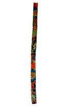 1970s Italian Floral Print Halter Maxi Dress
