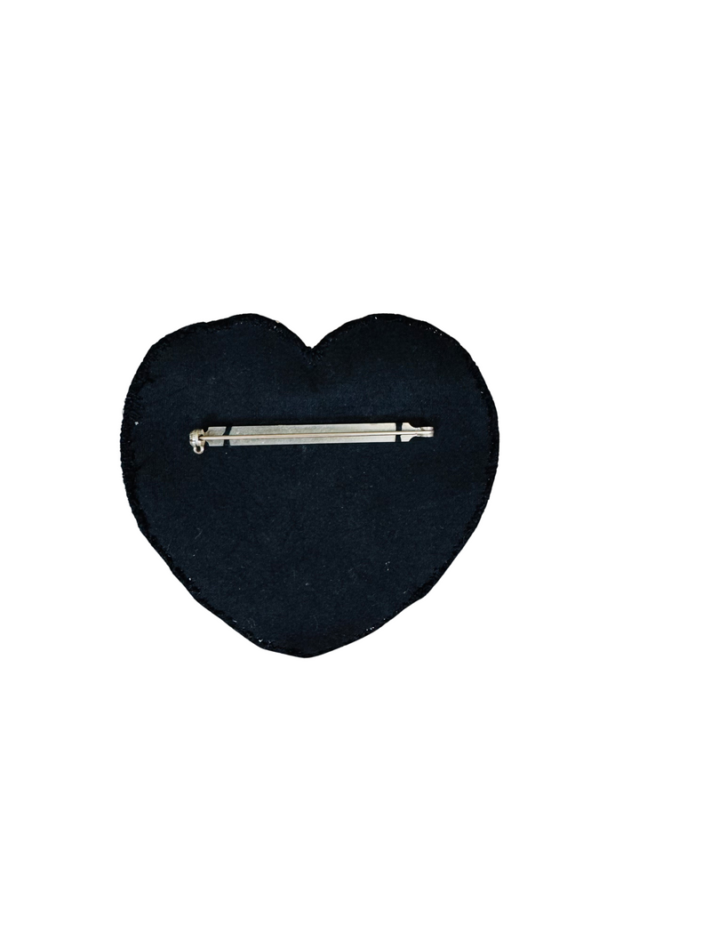 Modern Love Black Ice Brooch
