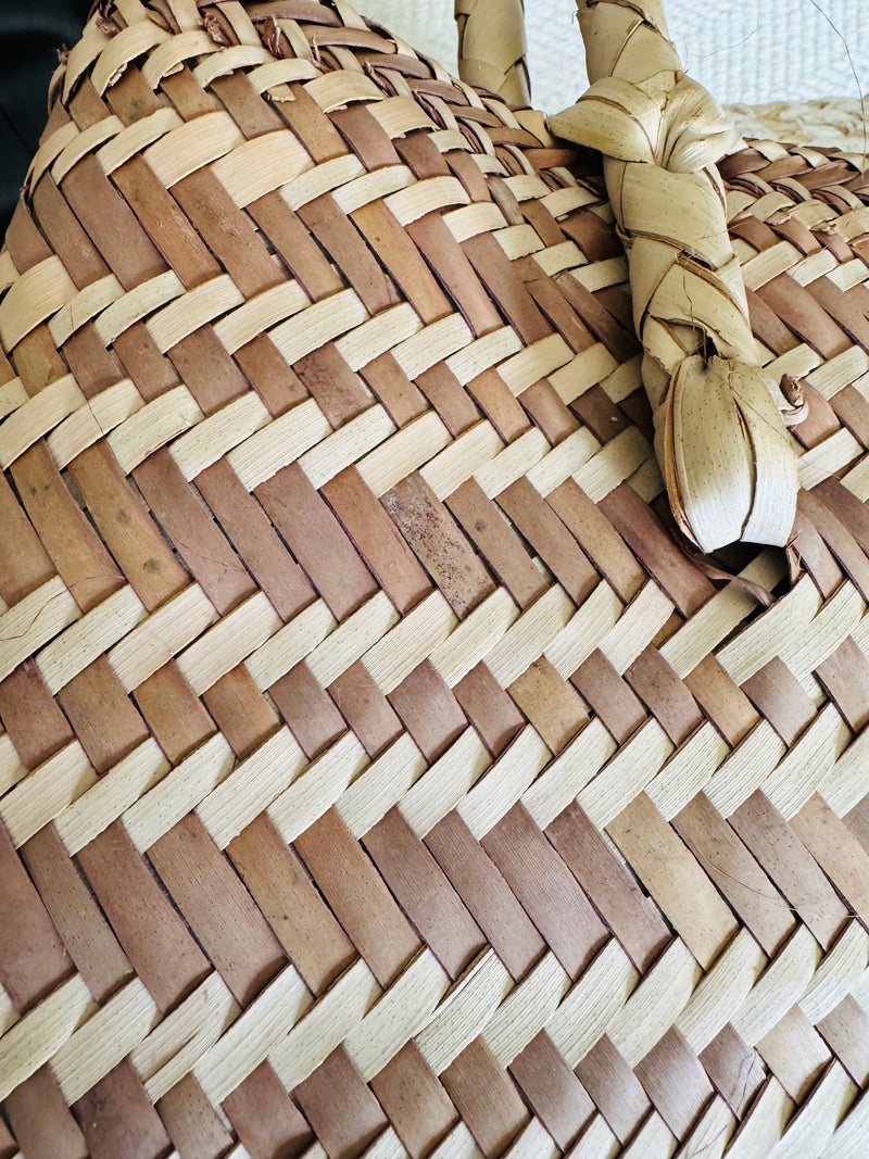 Woven Large Straw Tote Bag