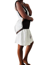 Vintage Dark Brown Leather Apron/Corset