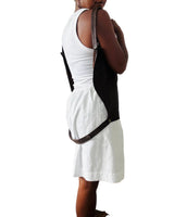 Vintage Dark Brown Leather Apron/Corset