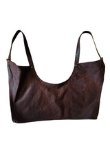 Vintage Dark Brown Leather Apron/Corset