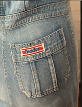 1970's Leader Denim Zipfront Jumpsuit