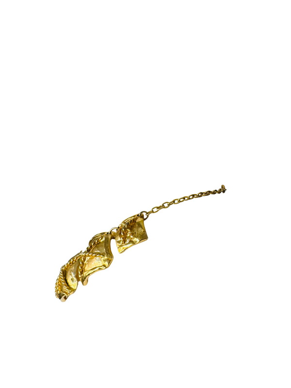 Vintage 80's/90's Goldtone Chunky Necklace